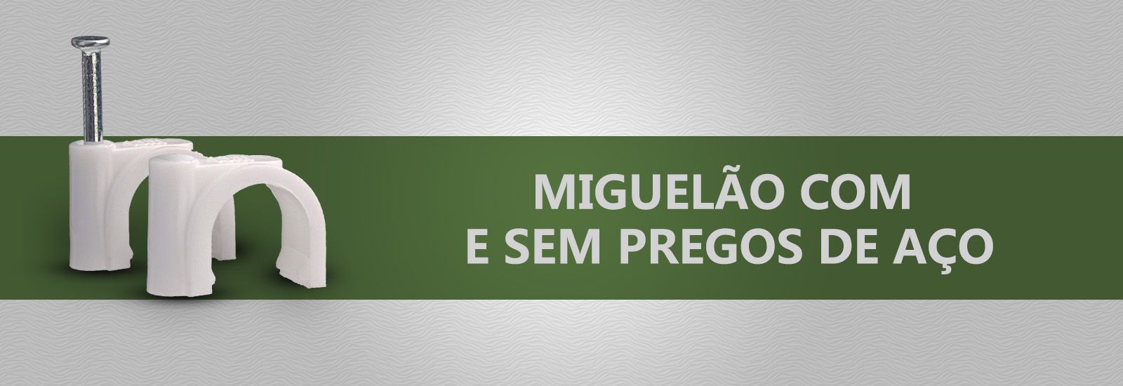 Miguelão com e sem pregos de aço